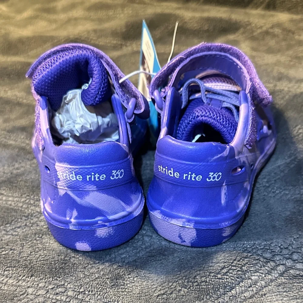 Stride Rite Kids Water Shoes in Purple and Pink